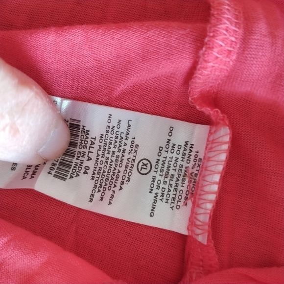 Zingara Nectarine Kurta Stephy Beach Coverup XL - Picture 12 of 14